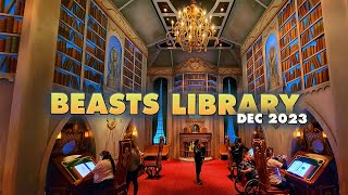 Tour of Beasts Library at Animation Building in California Adventure