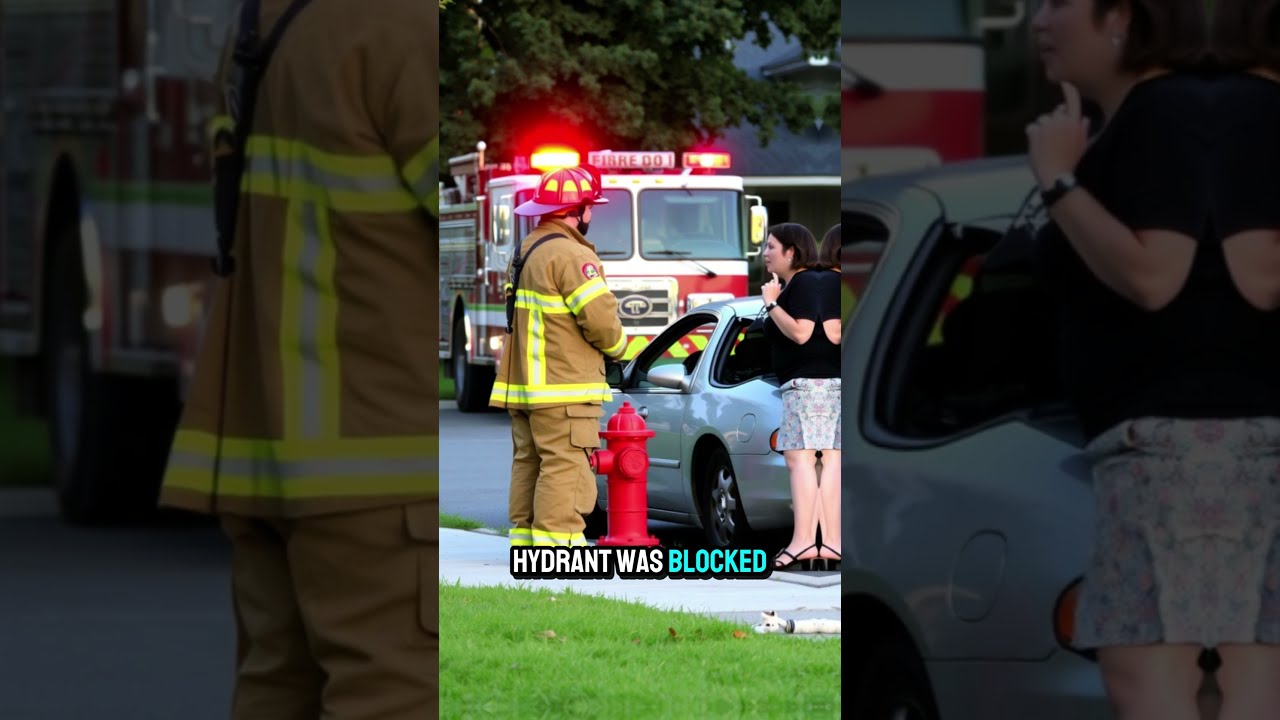 HOA Karen Parked In Front Of A Fire Hydrant Then Screamed When Firefighters Smashed Her Car Viral