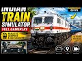 Indian train Simulator Gameplay Must Watch Train Lovers 