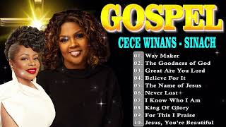 Gospel Music 2022✝️CECE WINANS - SINACH GREATEST HITS FULL ALBUM 🎹 BEST GOSPEL SONGS
