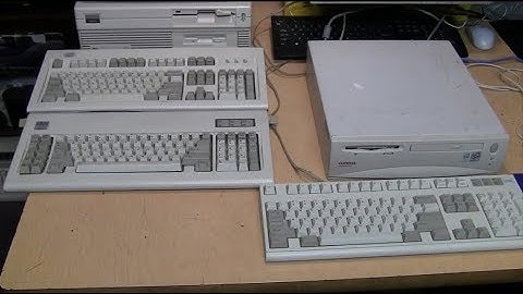 IBM Model M vs. Model F keyboard N key rollover test
