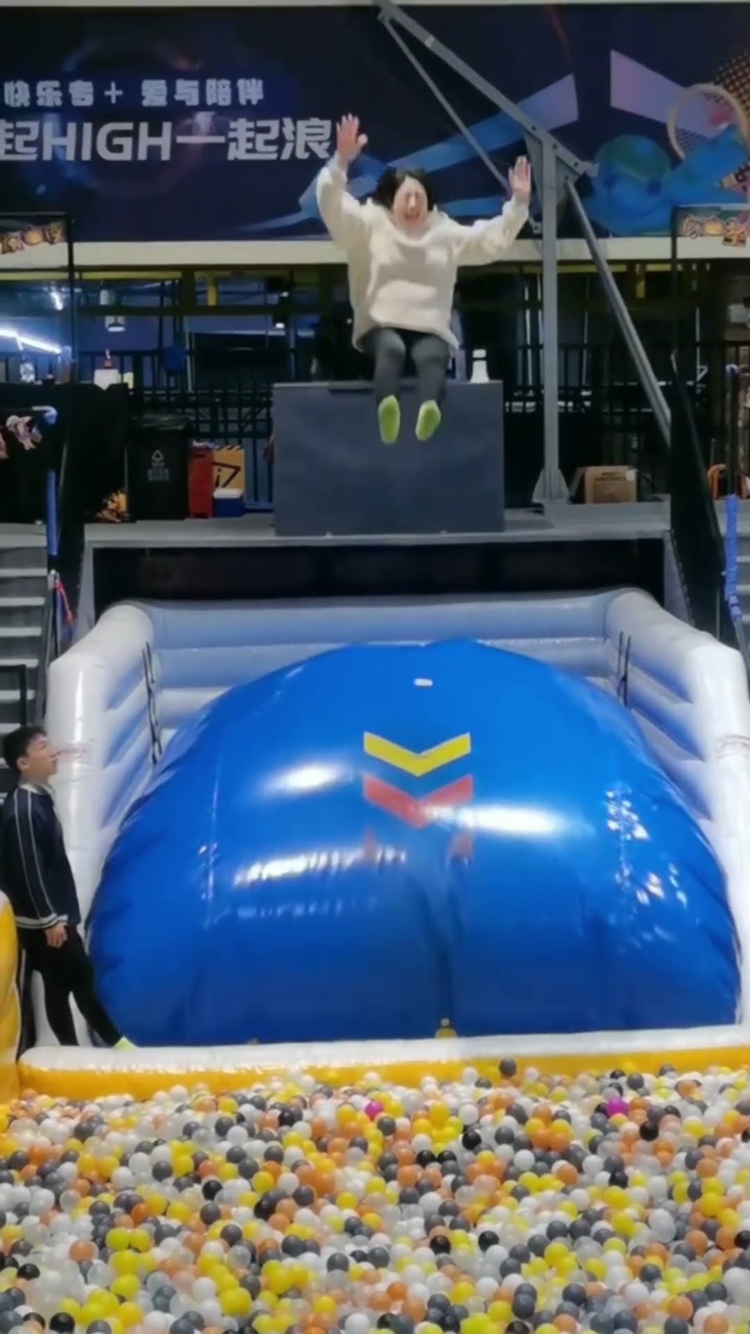 This Trampoline Is ?? So Fun! Why Didn't We Just Start Jumping Around Like This When We Were Kids