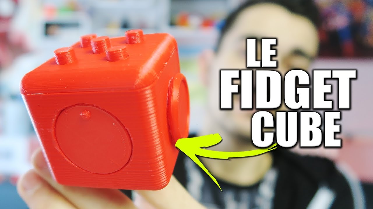 L'OBJET LE PLUS SATISFAISANT: LE FIDGET CUBE ! - IMPRIMANTE 3D 