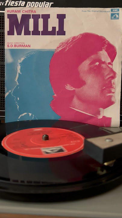 Indian Vinyl Record Album Art: Mili (1975 Movie)