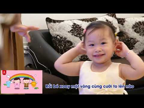 Dạy trẻ: VĐ theo nhạc bài Tập thể dục buổi sáng Độ tuổi:18 - 24 tháng