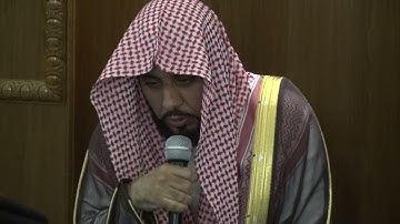 شيخ عبد الله عواد الجهني - سورة المؤمنون ١٠١-١١١ - مجود