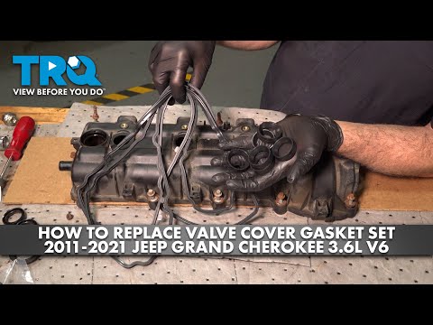 How to Replace Valve Cover Gaskets 2011-2021 Jeep Grand Cherokee 3.6L V6