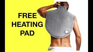 Electric Heating Pad Giveaway (Heat Therapy for Pain Relief)