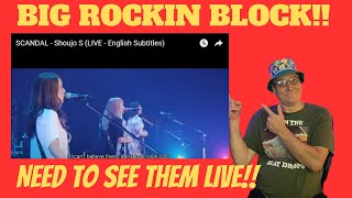 Choreo Rock!!  | SCANDAL - Shoujo S.. LIVE!! | Reaction!!!