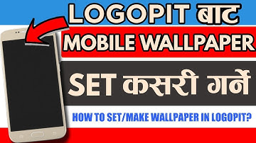 (NEPALI)HOW TO MAKE /SET MOBILE WALLPAPER ।Doctorzeniusproduction। Sandeep GC Official