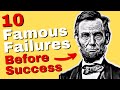 10 famous failures who never gave up and succeeded in life