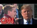 Trump neglects to answer Jim Acosta's immigration question