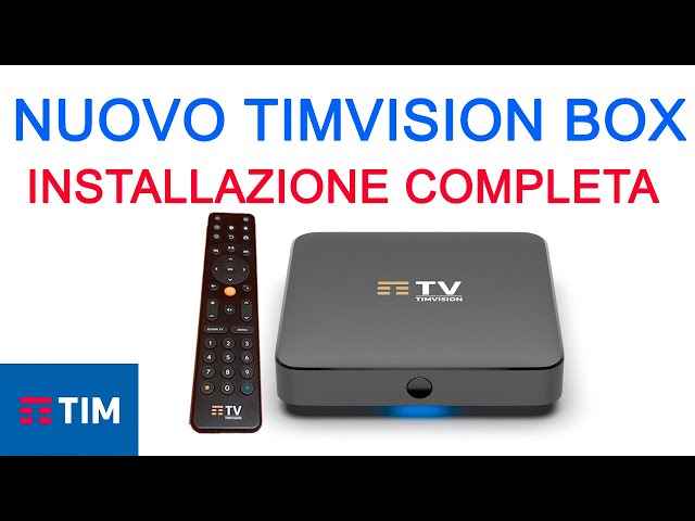 TIM TIMVISION Box (2021) - Android TV Guide