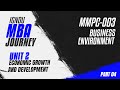 IGNOU MBA JOURNEY-MMPC-003 : UNIT 02 : ECONOMIC GROWTH AND DEVELOPMENT - Part 04