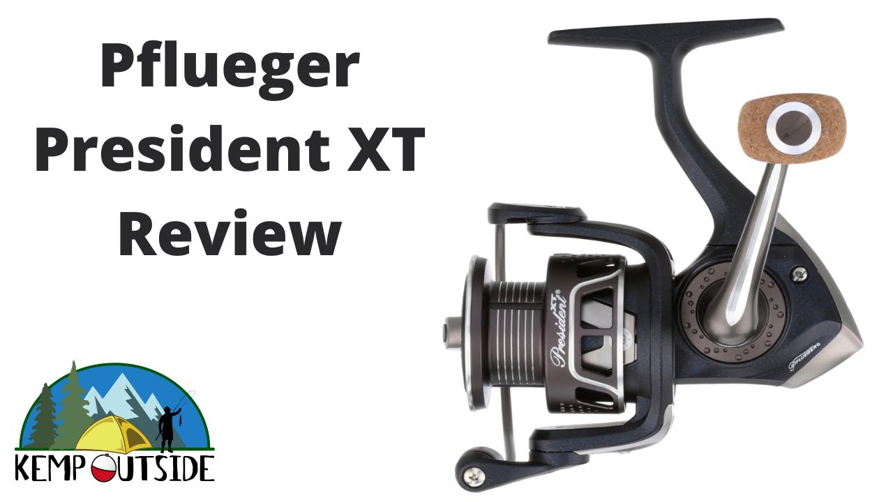 Pflueger President XT Fishing Reel Review | Smooth Spinning Reel