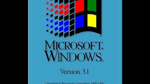testing windows 3.1 on pc (HD)