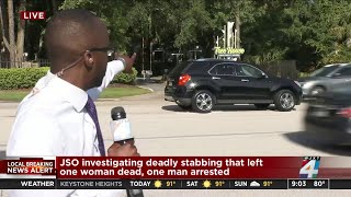 Deadly stabbing in Arlington with children in home