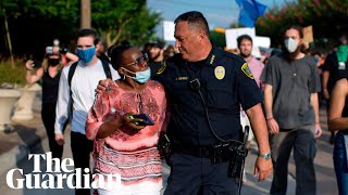 'We will march with everybody': Houston police chief tells George Floyd protesters