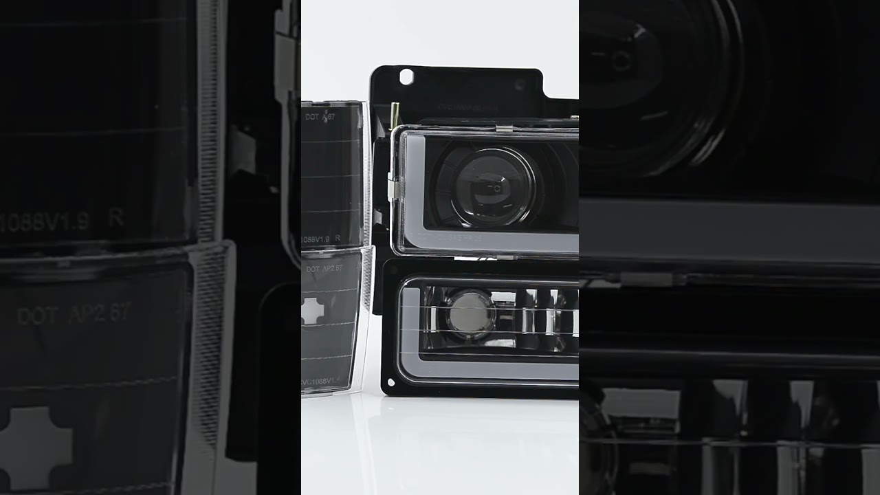 AJP DISTRIBUTORS PRODUCT VIDEO: 88-93 Chevrolet C/K 1500 2500 3500 Headlights