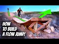 How i built a creamy wooden jump for mountain biking