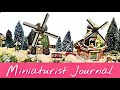Miniaturist Journal 3: Christmas villages, cutting grooves on the table saw and another auction.
