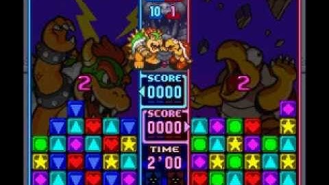 TAS: Tetris Attack - Bowser VS Hookbill the Koopa [Part 1]