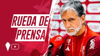 RUEDA DE PRENSA | Pablo Alfaro: “Tenemos que estar al 120% para que los puntos se queden aquí”