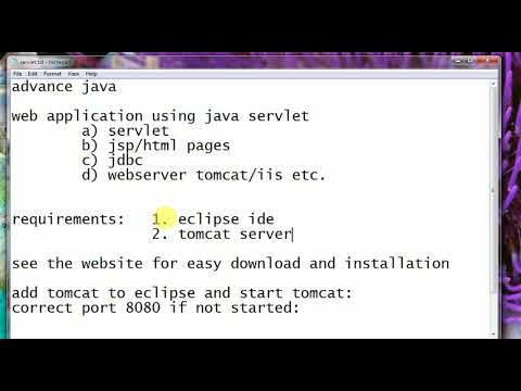 java servlet introduction