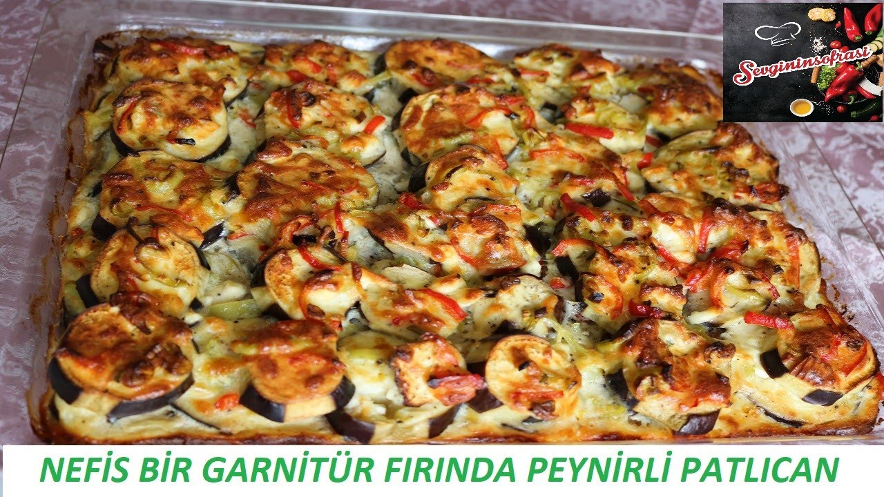 Fırında Peynirli Patlıcan Yaptım Kapış Kapış Yendi - Garnitür Tarifleri