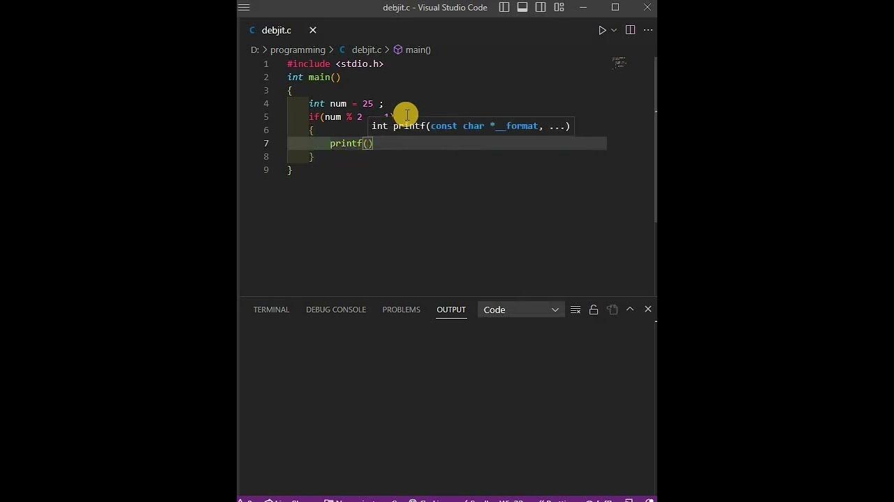 Check whether a number is even or odd in c odd or even program in c