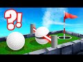 GOLF BALL vs. LASER BEAM TROLL! (Golf It)