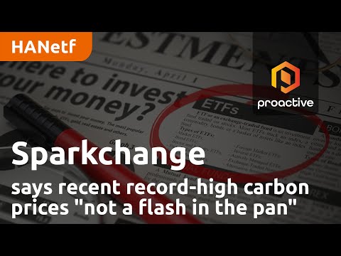 Sparkchange says recent record-high carbon prices "not a flash in the pan"