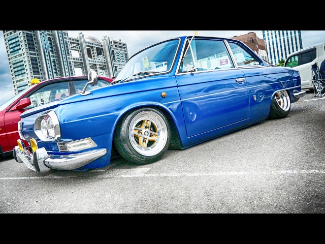 2代目 日野 コンテッサ 1300 クーペ【Cars and】MOONEYES Street
