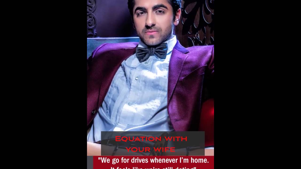  I m A Detached Person Ayushmann Khurrana YouTube