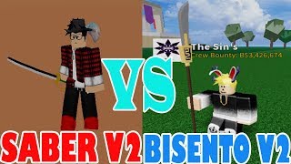 Roblox - Bisento v2 vs Saber v2