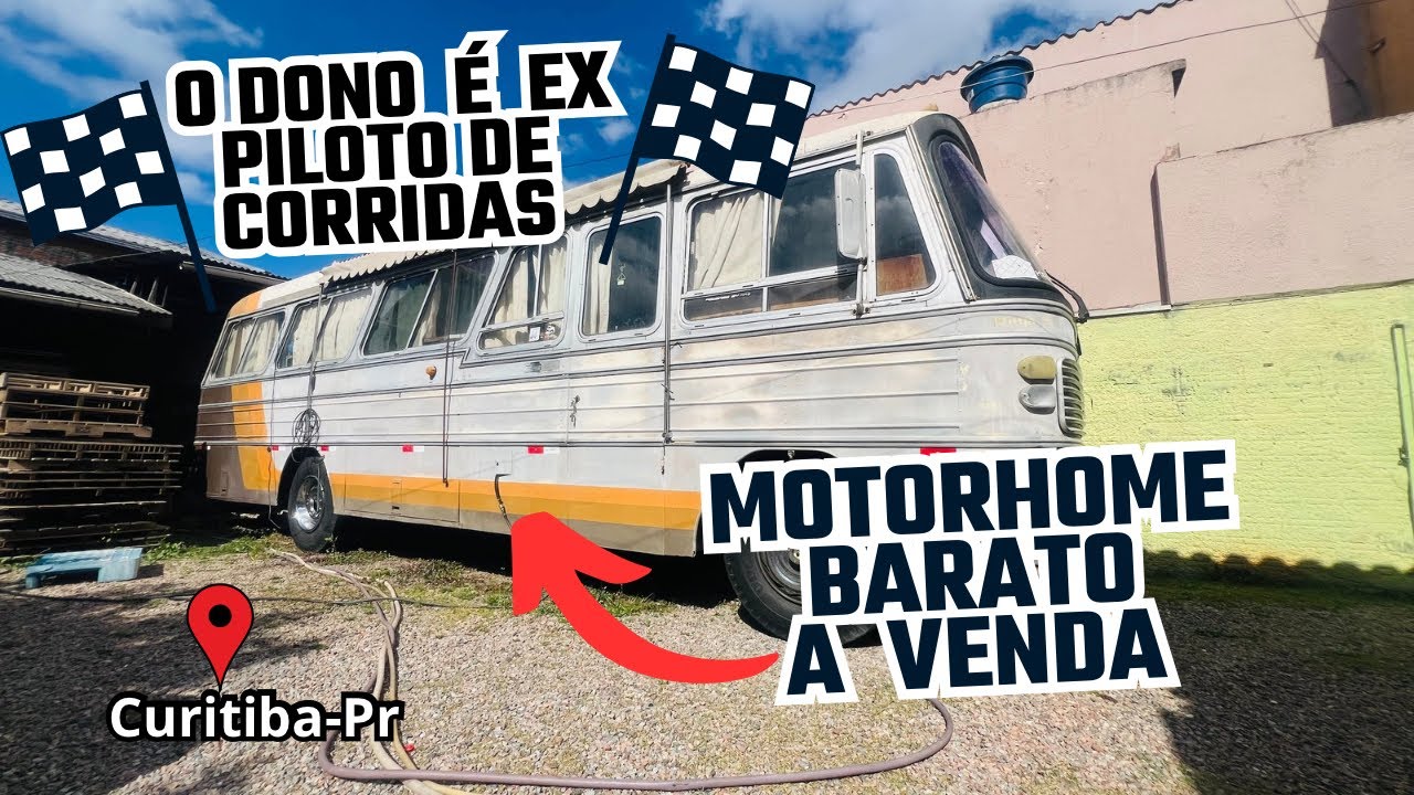(VENDIDO) Motorhome á venda em Curitiba 