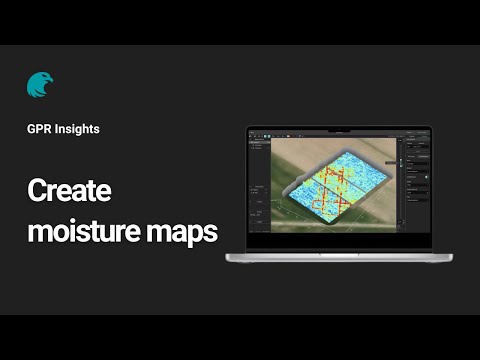 How to create a moisture map | GPR Insights Tutorials