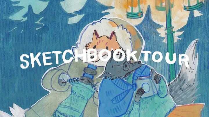 Flip-through Sketchbook Tour 🌱 2022 - 2023