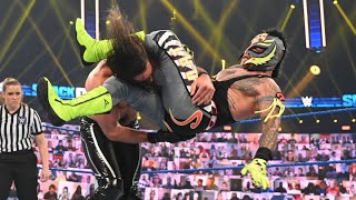 WWE 2K20 - Rey Mysterio vs Seth Rollins No Holds Barred Match | SmackDown Nov. 13, 2020