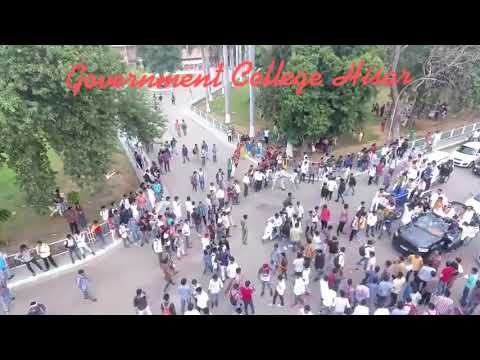 Govt pg college Hisar Drone view Hisar the beautiful city