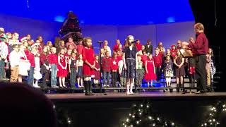 Kylie's Christmas Program Solo!