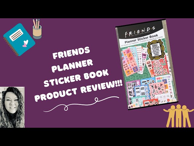 FRIENDS™ Planner Sticker Book - Con*Quest™ Journals