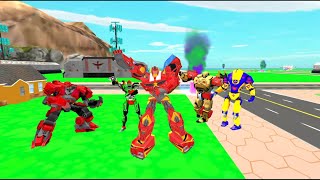 Muscle Car Robot Car Game - Android Gameplay Walkthrough || Robot Transformer Car Games screenshot 3