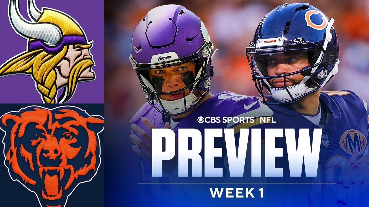 NFL Week 1 Monday Night Football Preview and Predictions: Vikings vs Bears