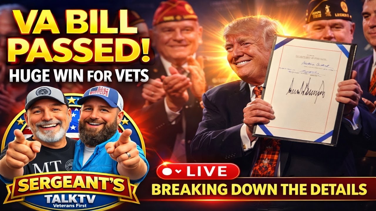 HUGE VA Funding Bill Signed | What It Means for Veterans NOW