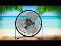 Fan & Ocean Sounds White Noise 🌊 Sleep, Study, Relax, Soothe a Baby | 10 Hours Nature