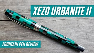 Xezo Urbanite II Teal & Black Fountain Pen Review