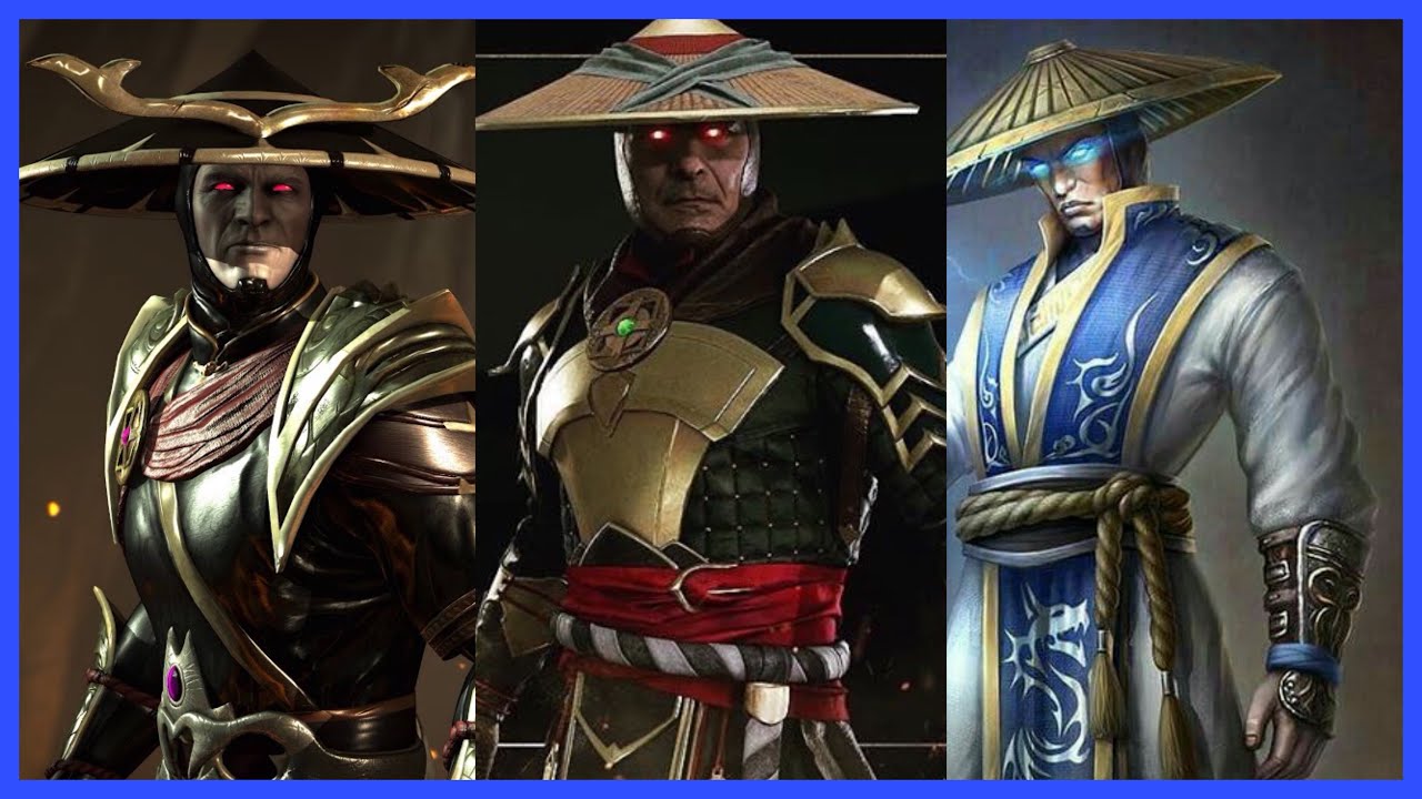 Mortal Kombat Mobile Thunder God Raiden, Dark Raiden and MK11 Raiden ...