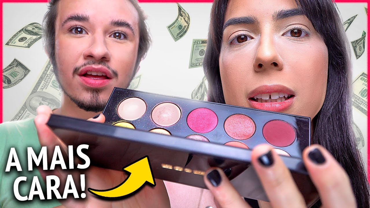 TESTANDO A PALETA MAIS CARA DO MUNDO com Diucke - Adam Mitch