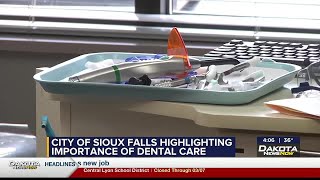 The City of Sioux Falls highlights oral healthcare professionals